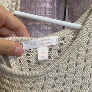 open shoulder long sleeve, size m